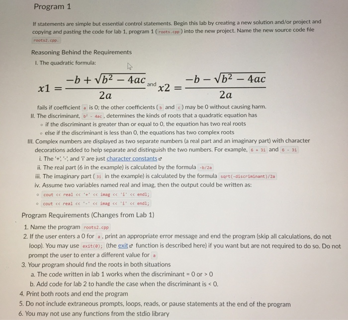  C++ programming If statements are simple but essential control statements. Begin