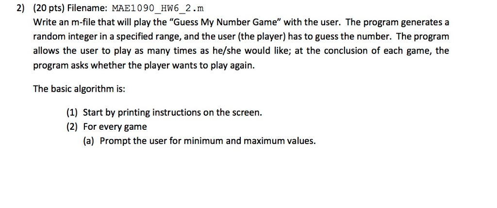 separate MATLAB m-file. The name of each m-file must be exactly as