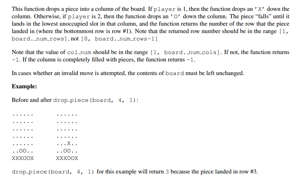 Game. class Board: def __init__(self, num_rows, num_cols): self._num_rows = num_rows self._num_cols =