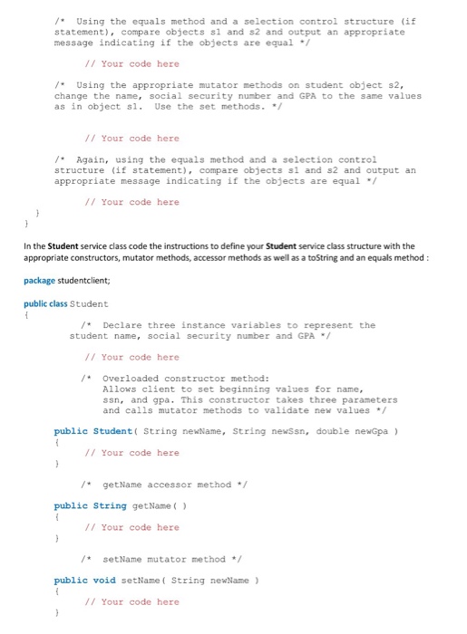 including your OUTPUT. Make sure the code will work in NetBeans IDE