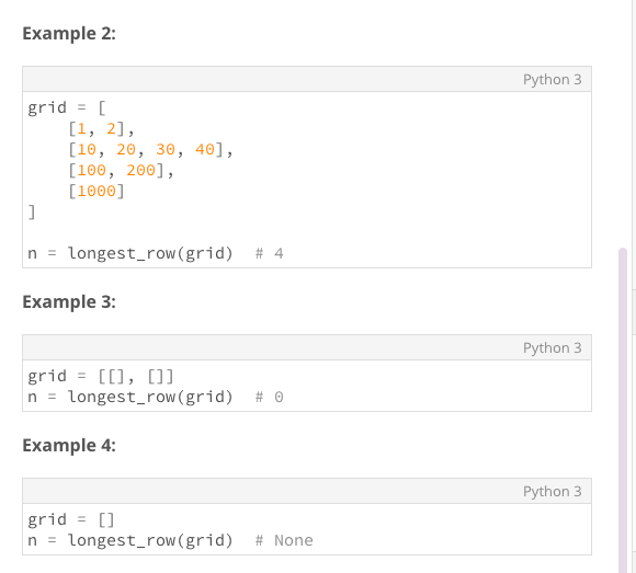 import longest_row 2 3 # your testing code (if any) here 4
