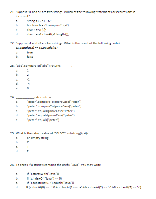 to obtain the min of x,y,z ? a. Math.min (x, Math.min (y,z))