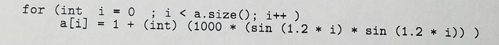 for n= 20, 40, 60,....200. Output which elements are being exchanged. Count