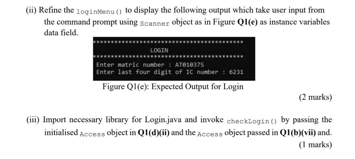 Class Diagram (a) Class Profile characterised personal details of emergency contact person.
