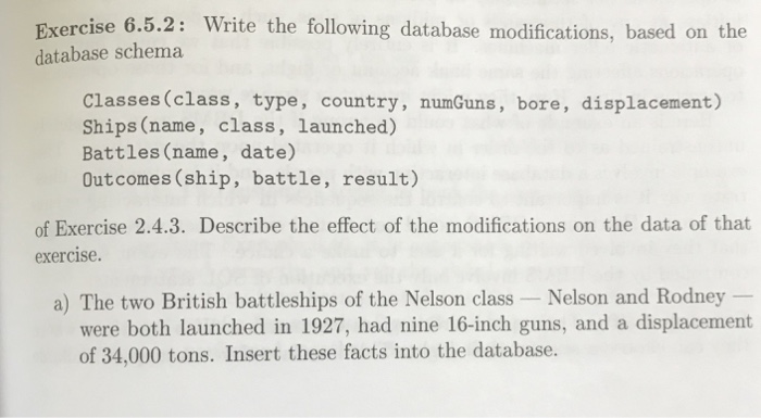  All I need just 6.5.2 question c. Exercise 6.5.2: Write the