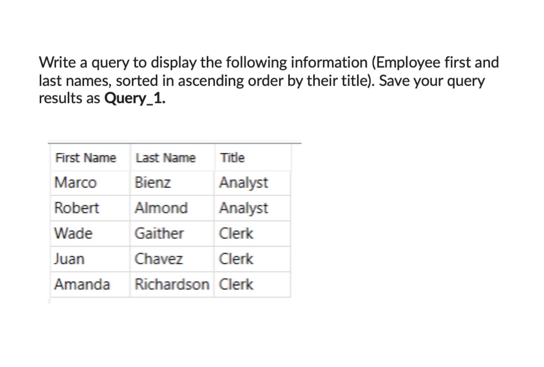  How do you do in SQLite studio or creat a query