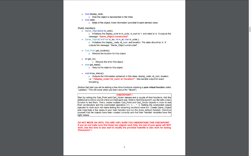 very grateful. Each class and its members are described below by listing