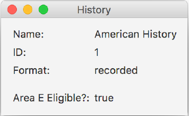 the following .dat file with this as the contents: Example output: After
