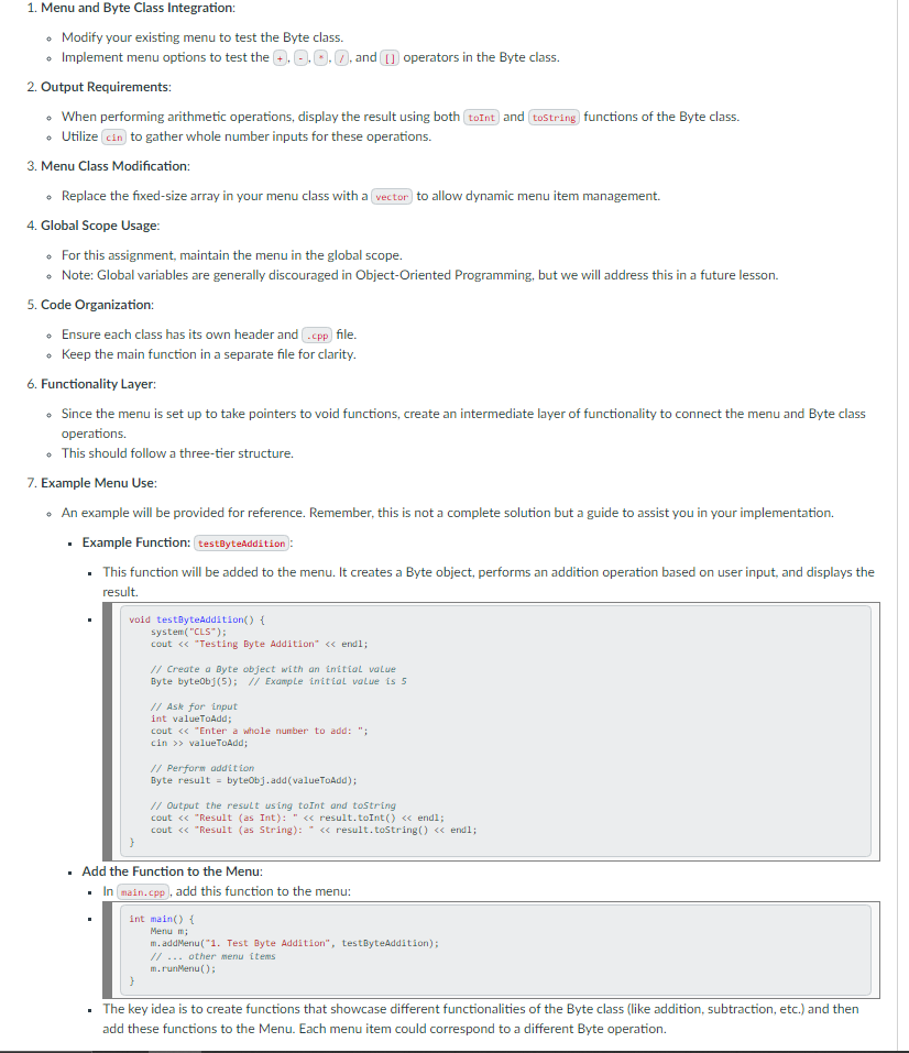  In C++(make it so that there are two source files: Main.cpp