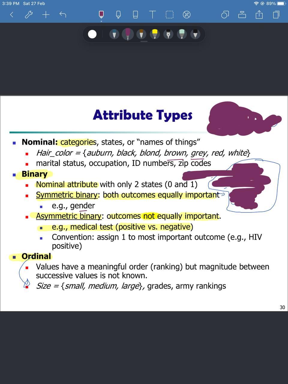 Give me many explains and examples for each type 3:39 PM Sat