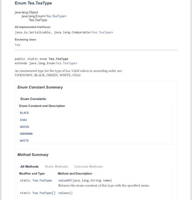 Description Beverage(java.lang.String beverageNameIn, int beverageNumberIn) Beverage constructor used to create a new