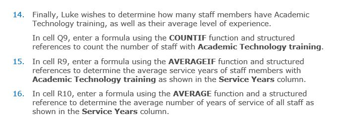  Please help with the formulas for these Example is Below Finally,