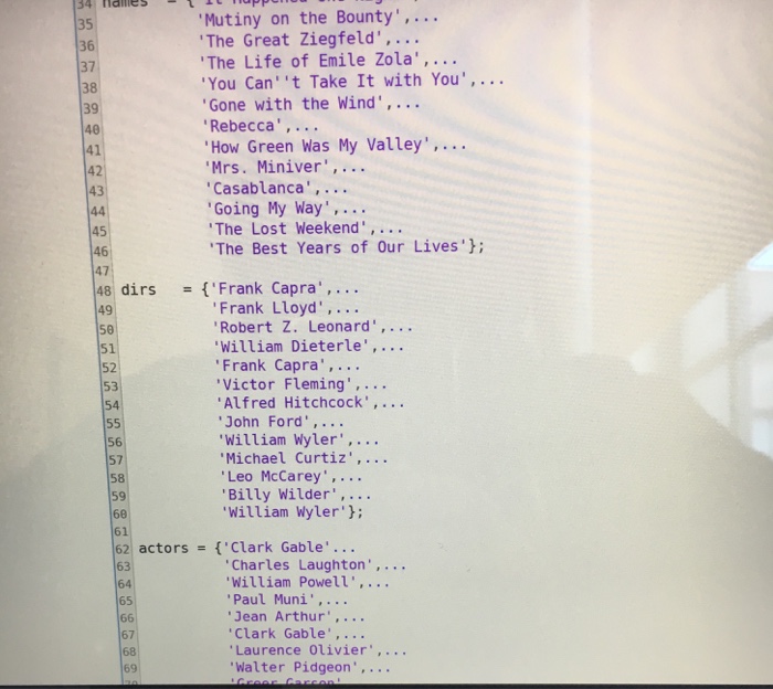 learned in class, he MATLAB structure is particularly useful when we have