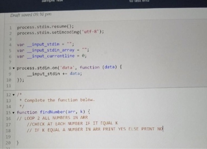  process.stdin.resume(): process.stdin.setEncoding('utf-8'): var_input_stdin = "": var_input. stdin_array = "": var_input_currentline =