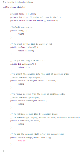 class by fixed size array approach, please write codes for the member