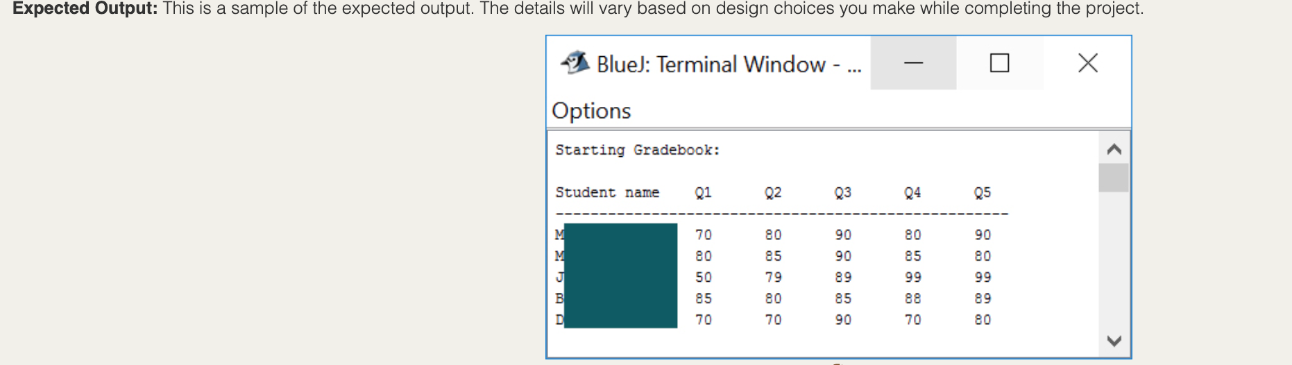 make sure the program is usable and easy to use and easy