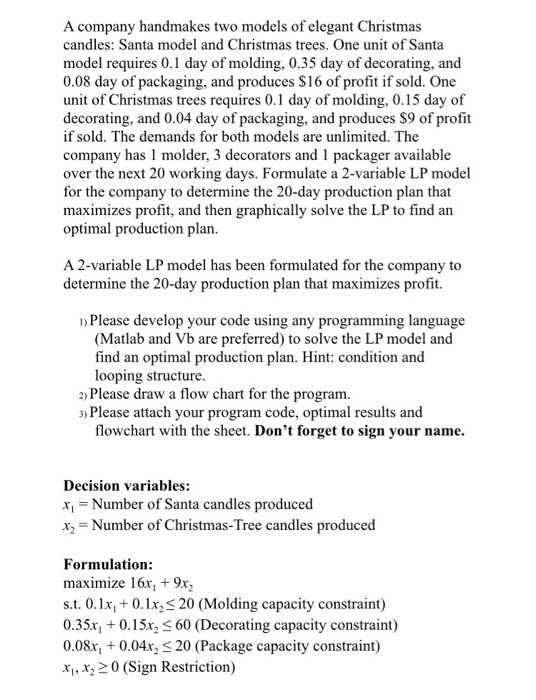  Please do it by by Microsoft word not hand typing. A