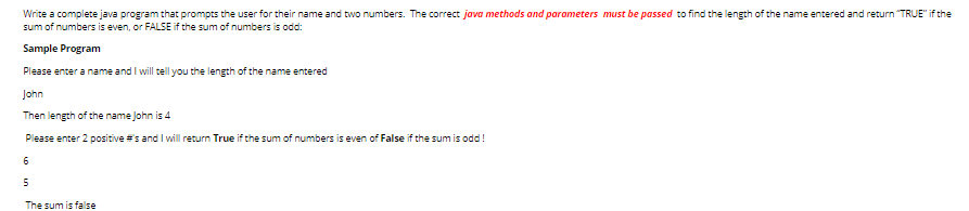 In JAVA please Write a complete java program that prompts the user