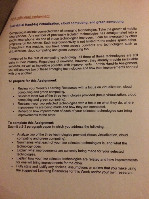  Computing is an interconnected web of emerging technologies. Take the growth