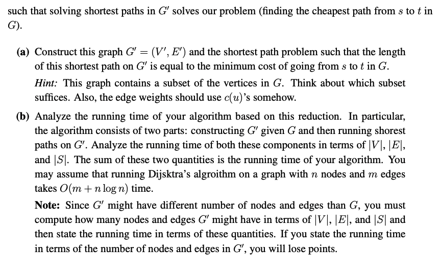 and you want to drive from a location s to another location
