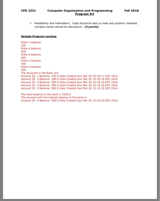 Please do not rename or make any changes to this class. Do