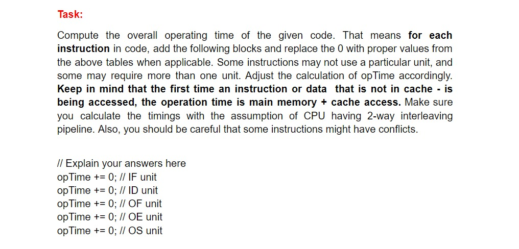 unit uses during operation is given in the pdf. There are five