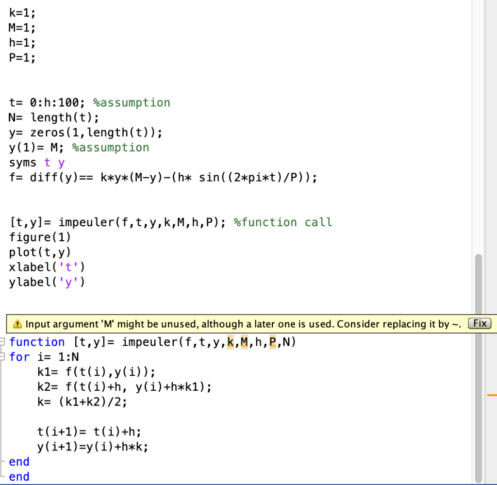 graph with this image: desired plot: MATLAB CODE: student ID number. Does