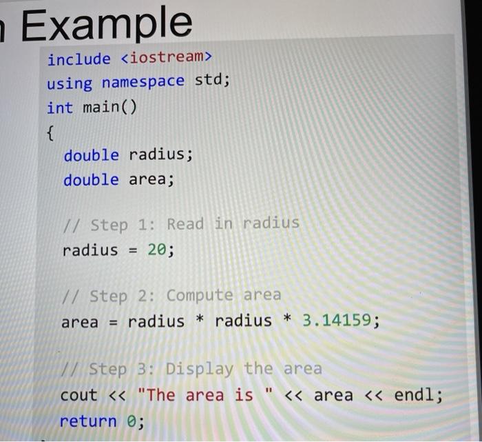 just want step by step no comments needed just the work Programming: