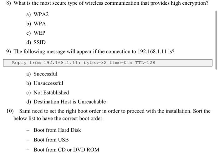 feature name that lets the computer turn on over Ehternet Connection? a)