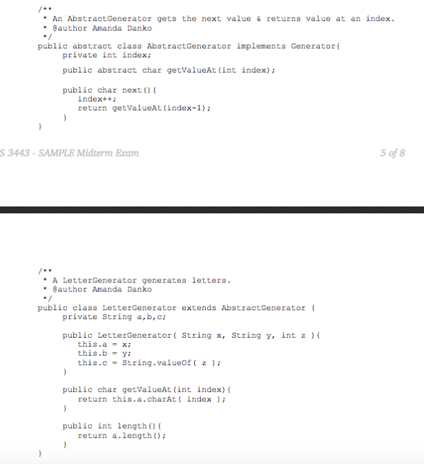 main method of LibraryTest will print out: The UTSA Library collection includes:
