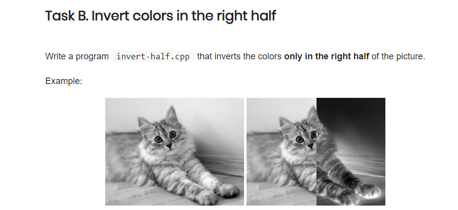 In C++ Update: just write a code for any image. there is