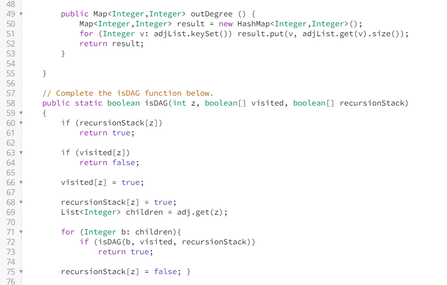 numnered as 0,1,2,...,n-1. Output Format The output of the program is 0