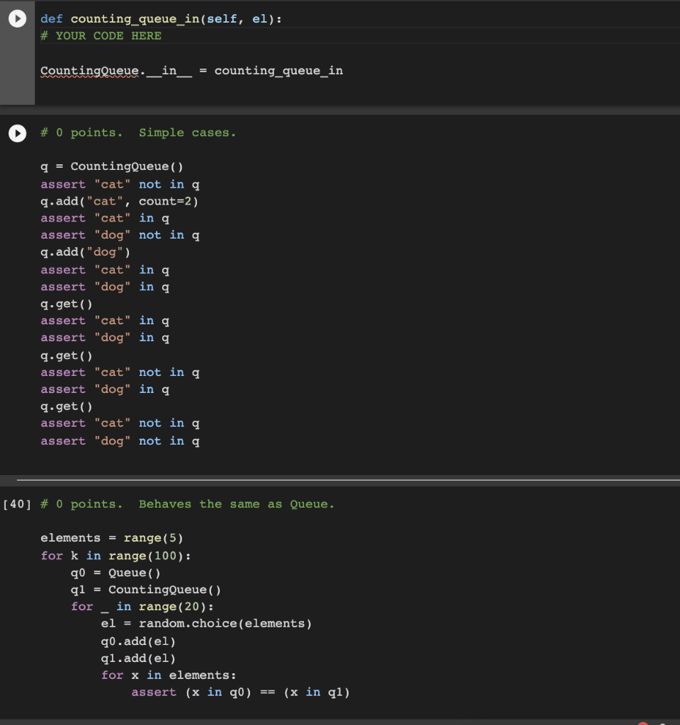 Answer in Python. Fill in where it says YOUR CODE HERE. Make