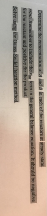 Gauss Seidel means method using the same format as the picture below