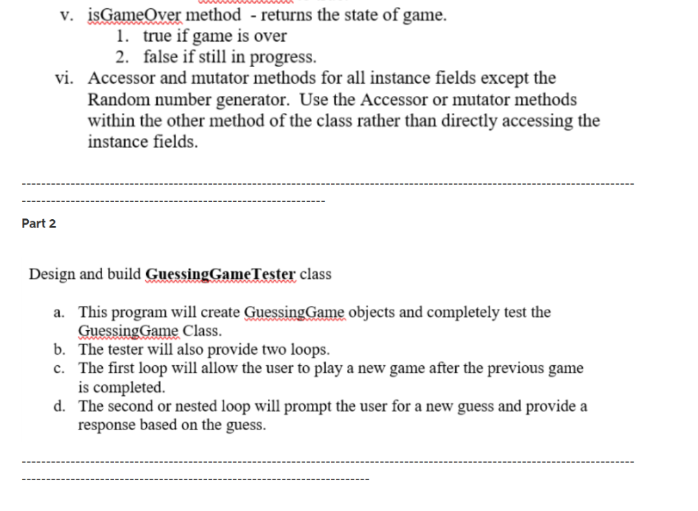 a new game or quit. (note- 1- Construct a program that is