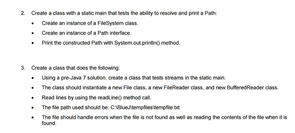 Objectives: Describe the basics of input and output in Java Read data