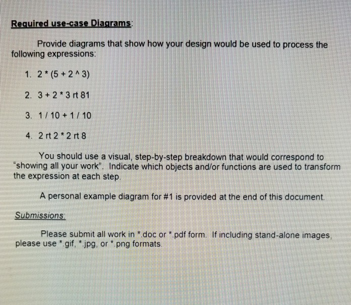 around pre-planning your eventual implementation of the overall project, as will be