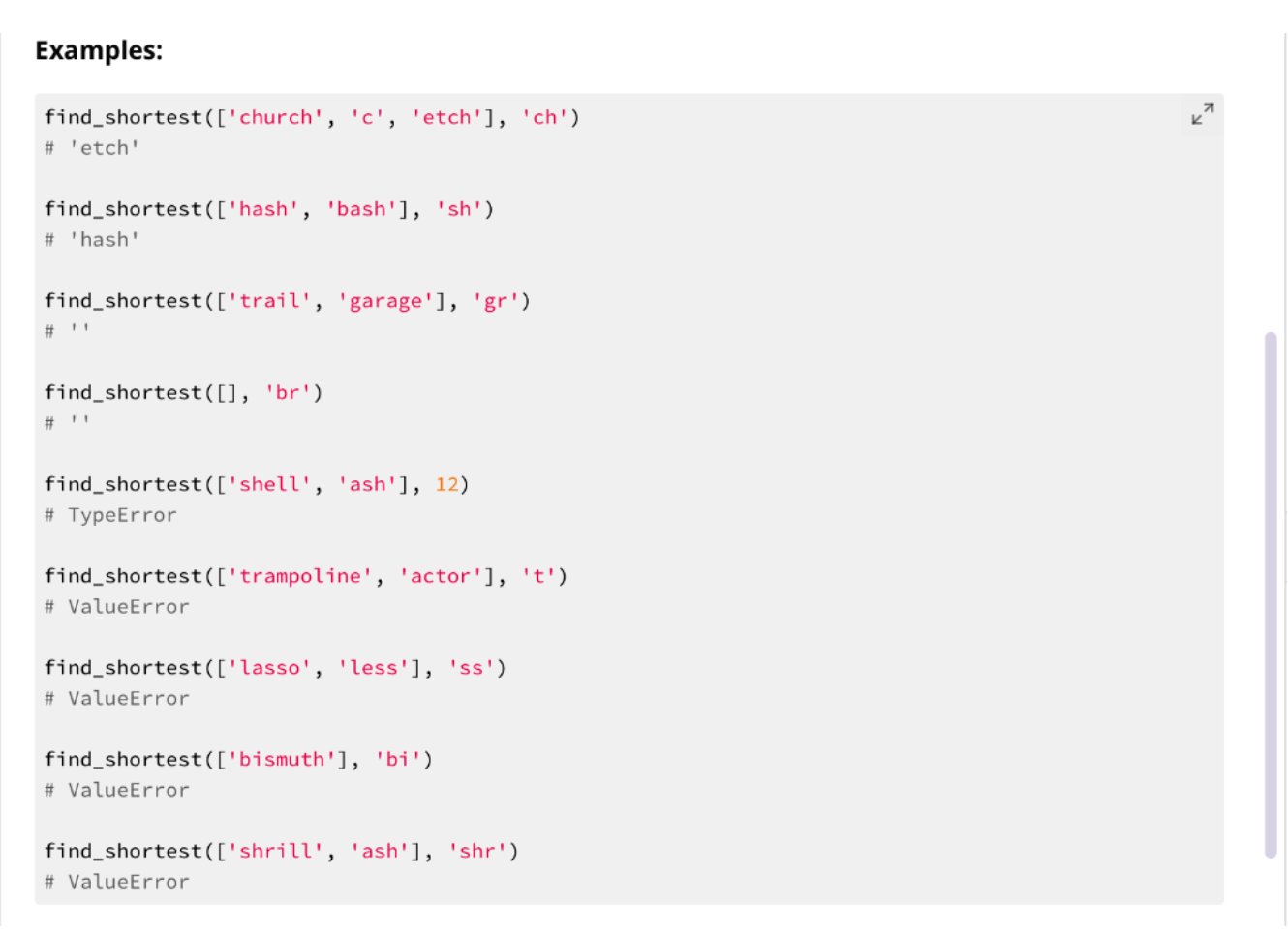 programming question. Please follow the restrictions. This is python programming question. Please