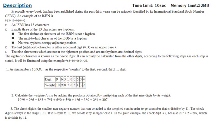  C++ Description Time Limit: 10sec Memory Limit:32MB Practically every book that