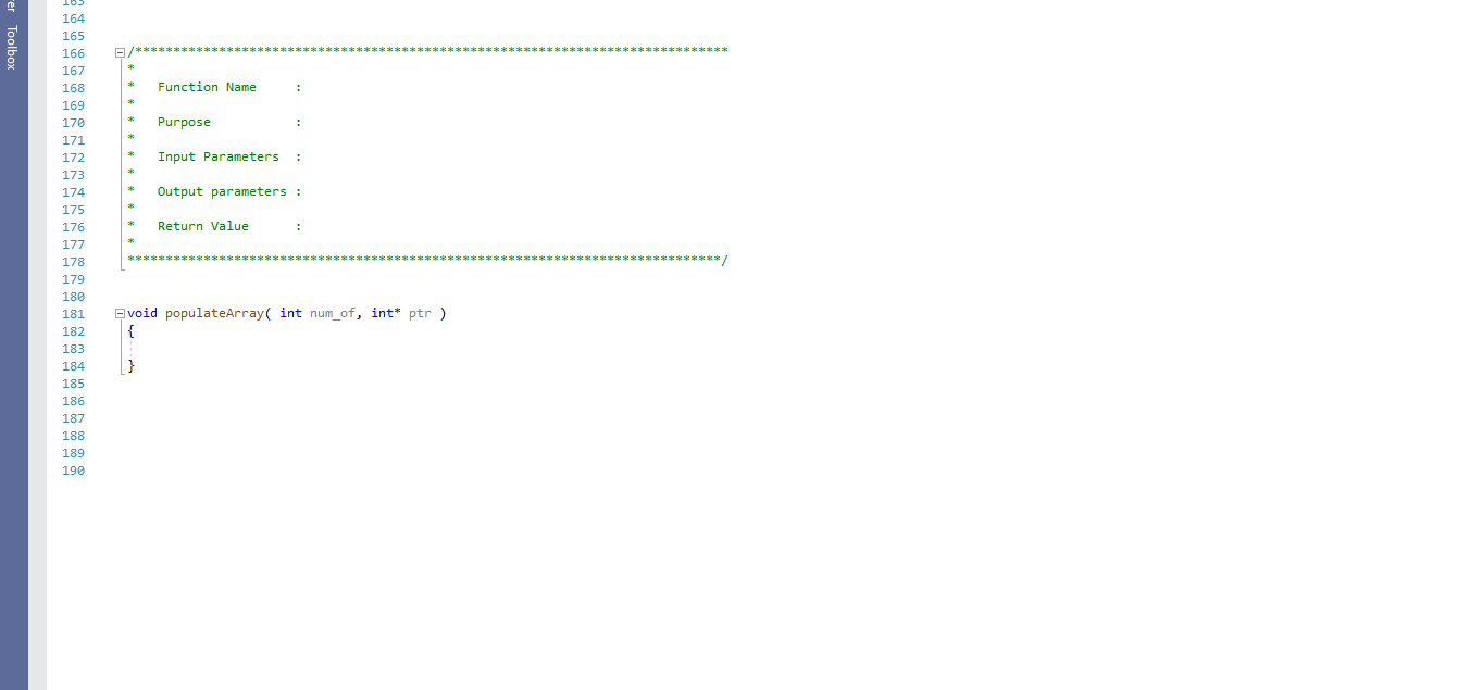 the values to which they refer. This array can then be processed
