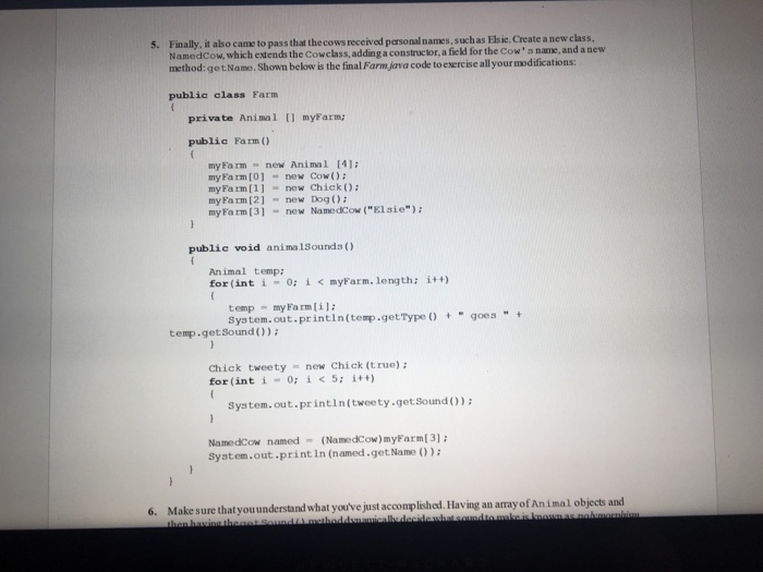 (suchas cow,chick or dog)and each made a sound (moo, cheep or oink.
