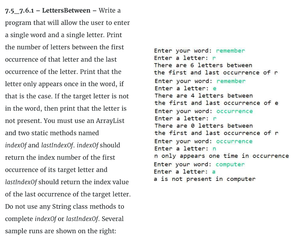 static void main(String[] args) { Scanner kb = new Scanner(System.in); ArrayList list