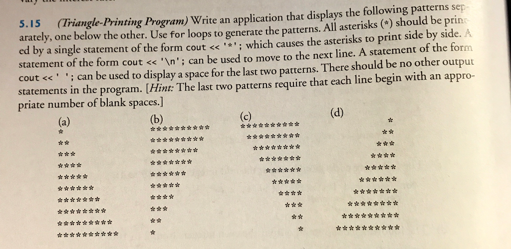 Just do c. Don't do a, b ,d. This is C++ programming