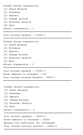 as name, ic number, address, phone number. AccountHolder can have multiple SavingAccount