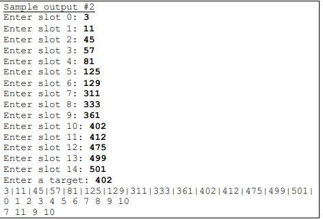 practice using Linear Search and Binary Search. Please review the lecture slides