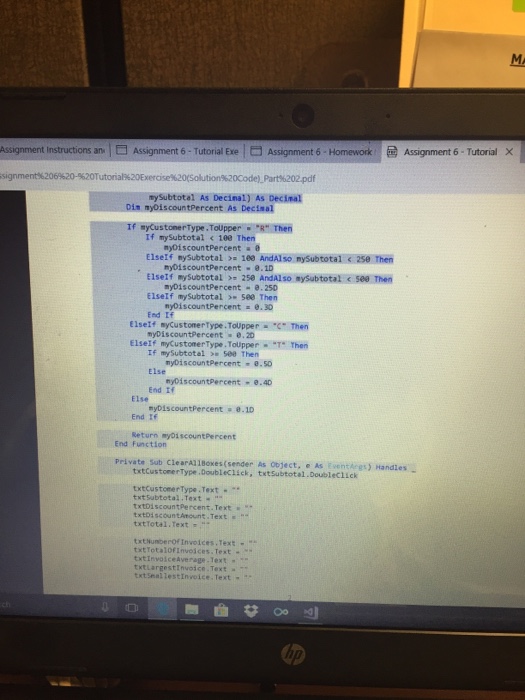 so that you can make accurate comment. Explain in detail the comment