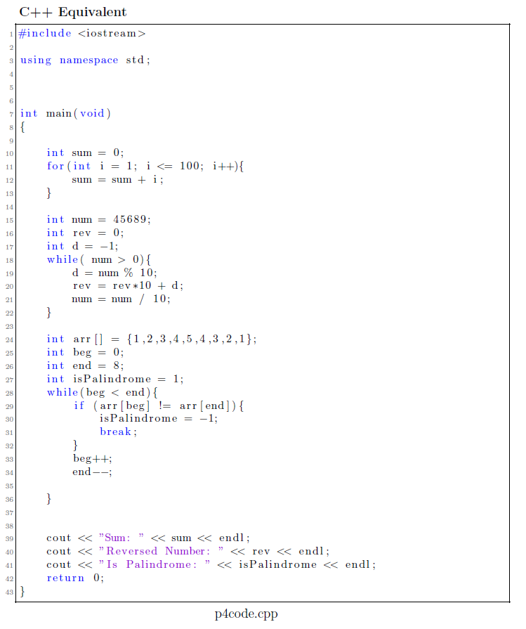 to convert the given C++ code into MIPS assembly. Please do not
