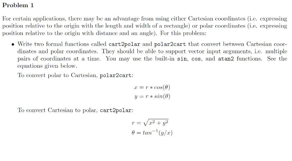  The answer should be in MATLAB For certain applications, there may
