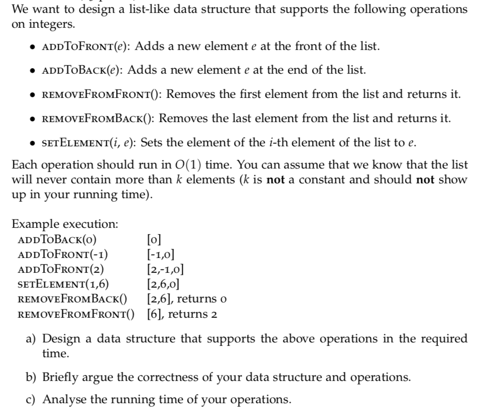 You can design the algorithm in pseudo code We want to design