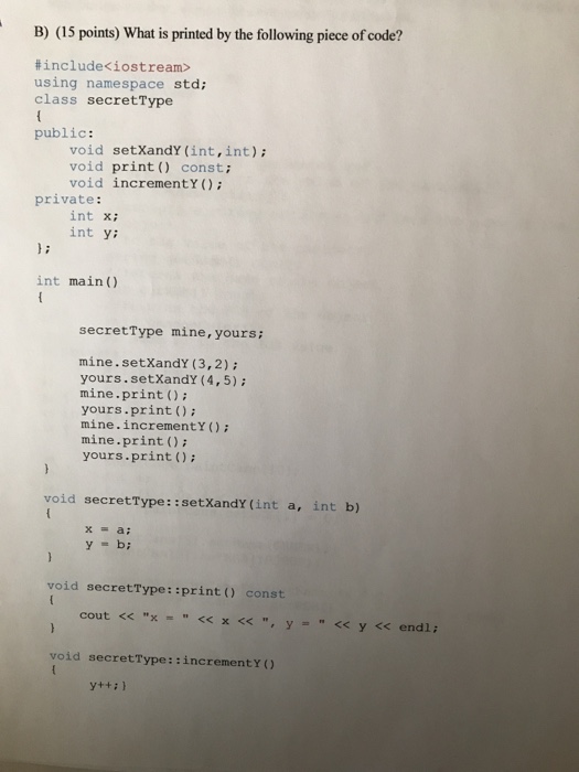 string modelNo; double cost; applianceType myNewAppliance; applianceType applianceList [25] a) Write the